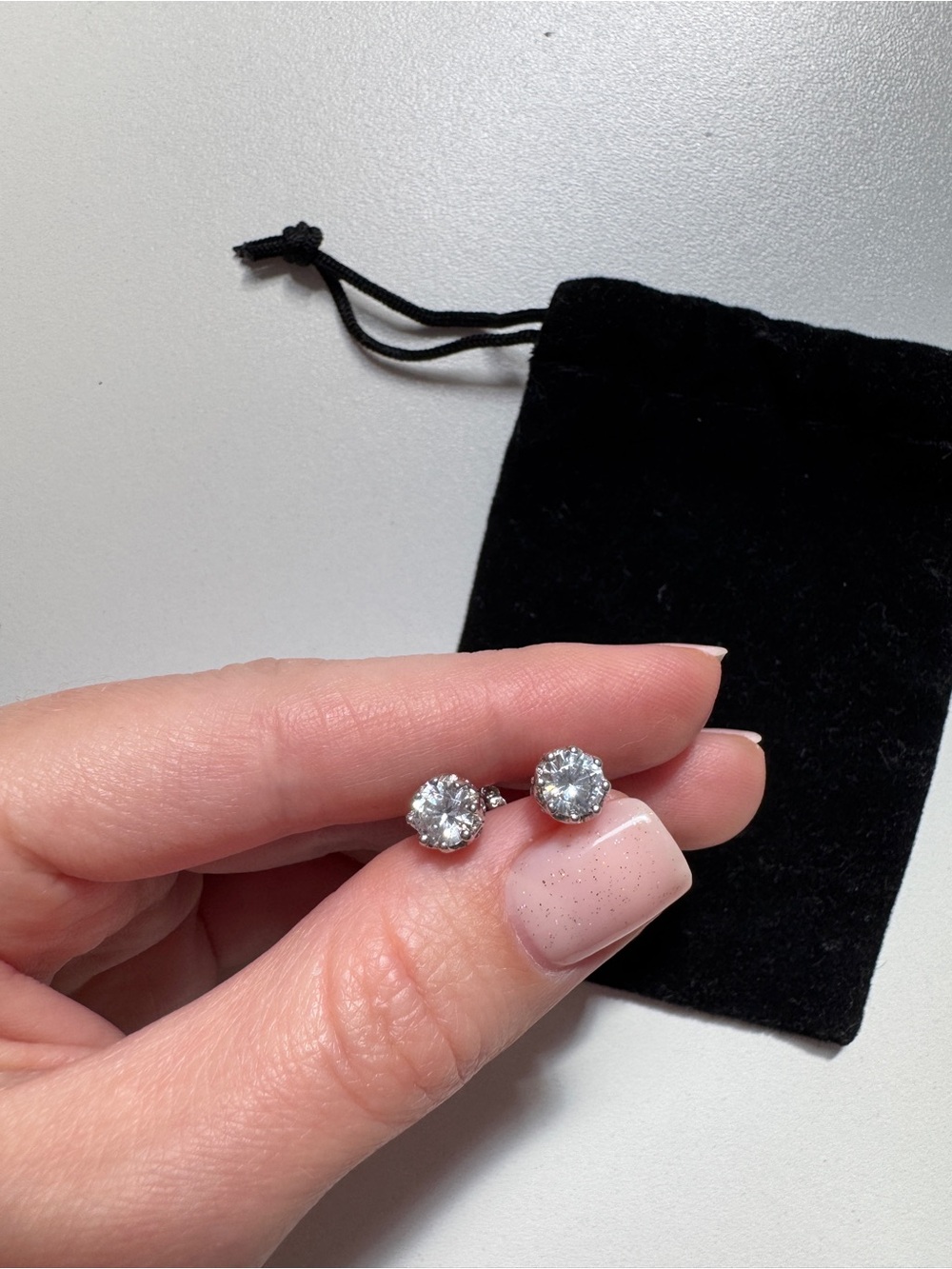 925 Sterling Silver Crown-Inspired Stud Earrings